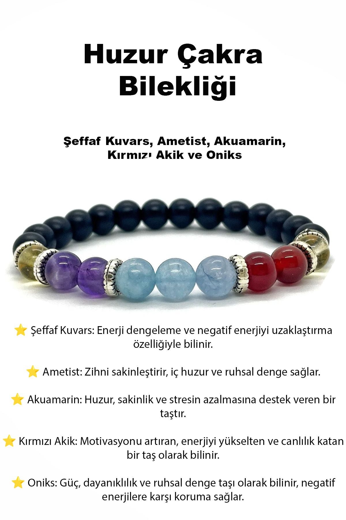 Doğal Taş Bileklik