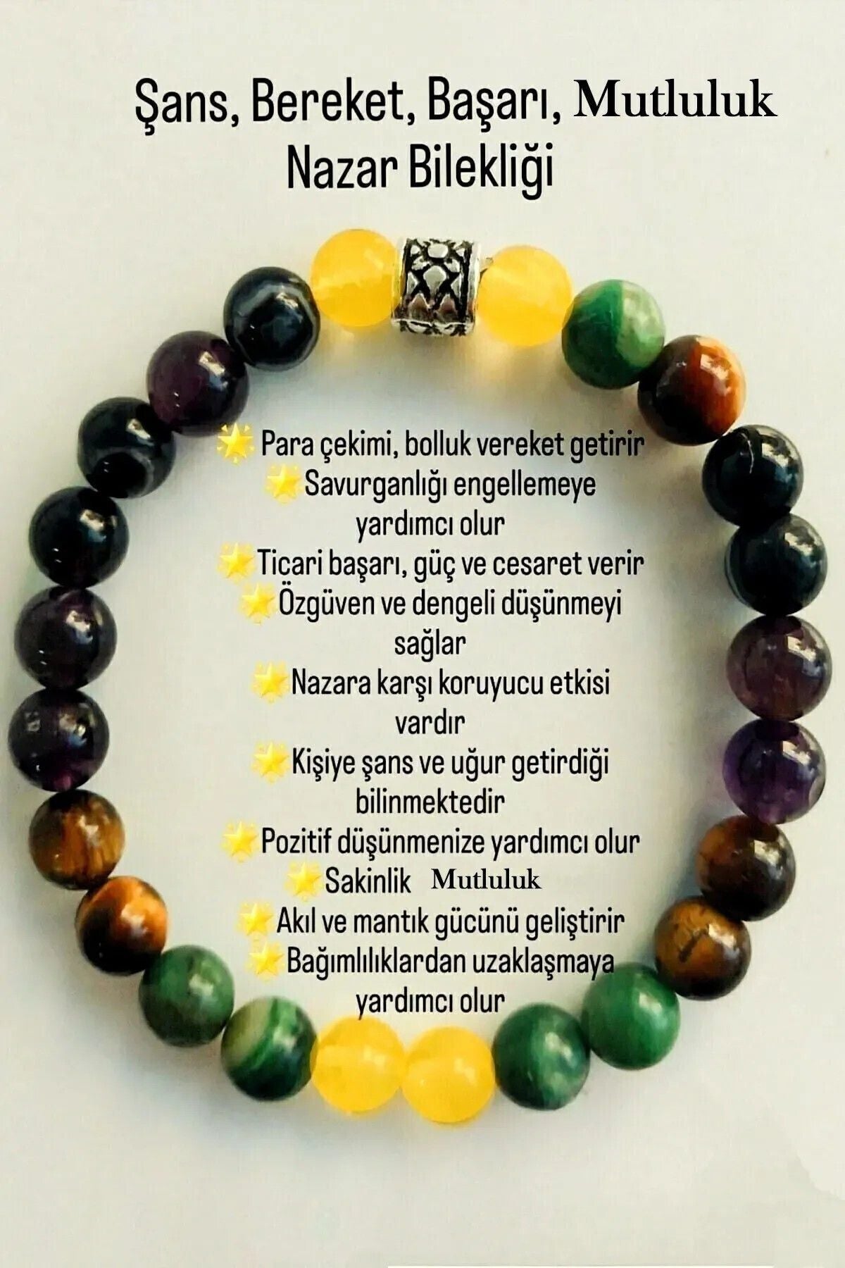 Doğal Taş Bileklik