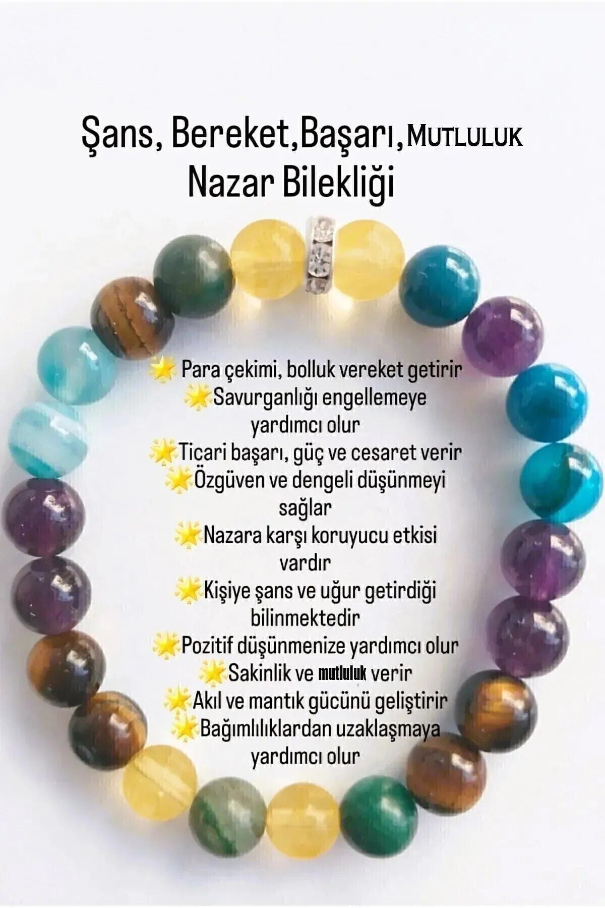 Doğal Taş Bileklik