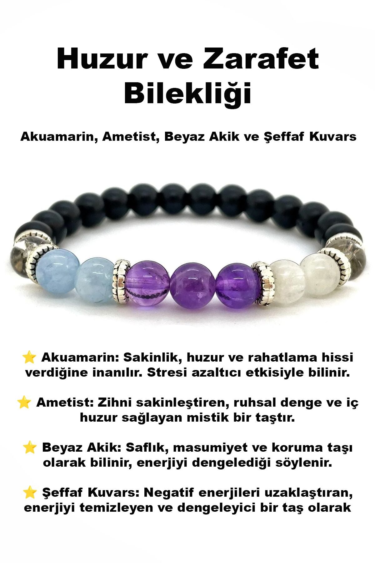 Doğal Taş Bileklik
