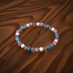 Zayıflama Bileklik (Apatit, Ay Taşı, Sitrin, Kristal Kuvars, Rodonit)