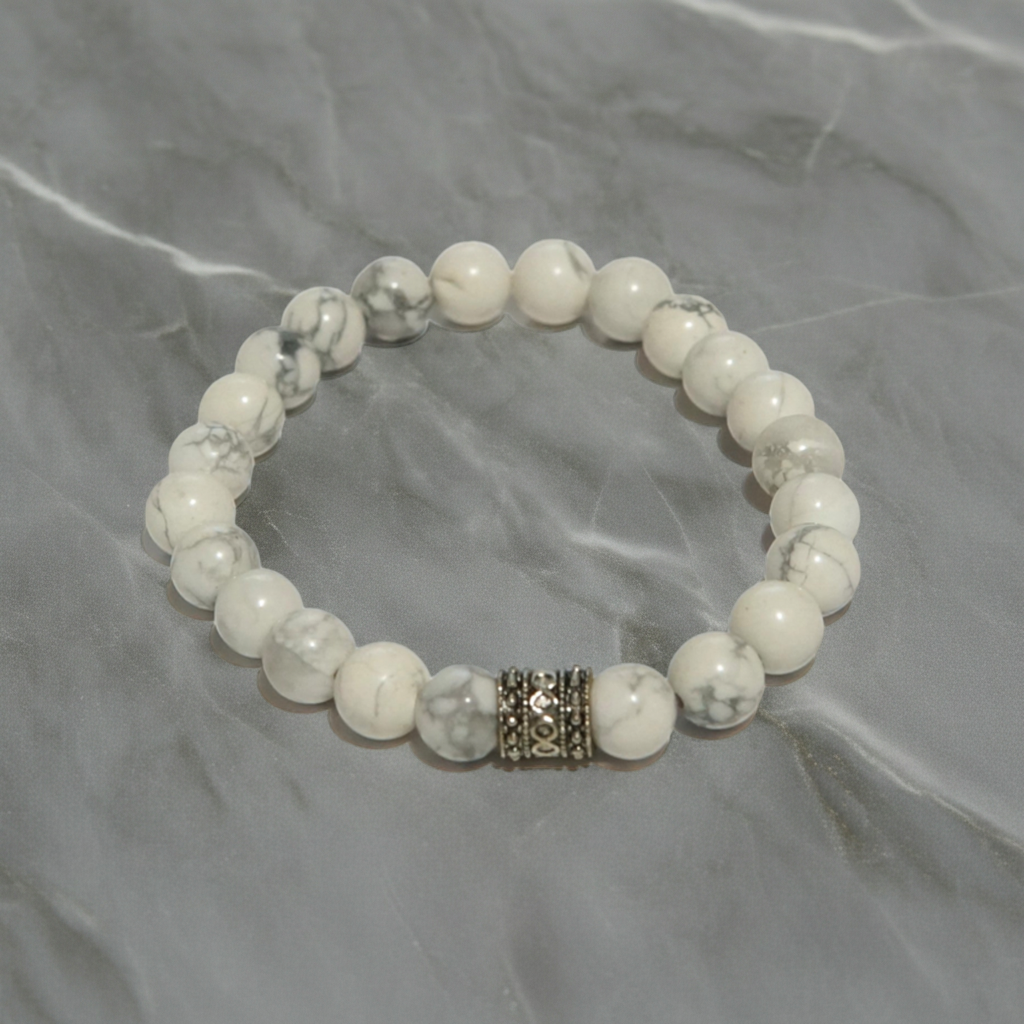 Havlit Doğal Taş Bileklik - Şık ve Minimalist Tasarım 8mm