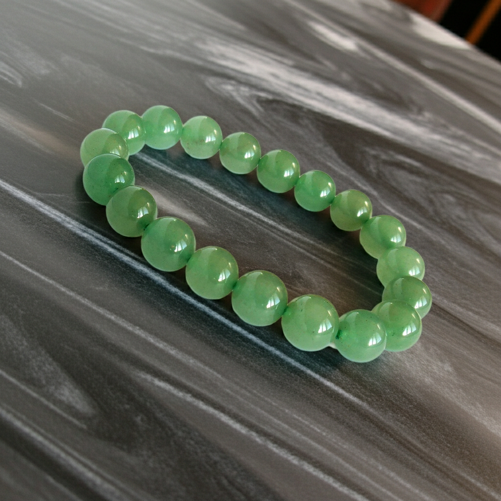 Aventurin Doğal Taş Bileklik - Erkek & Kadın Doğal Takı 8mm