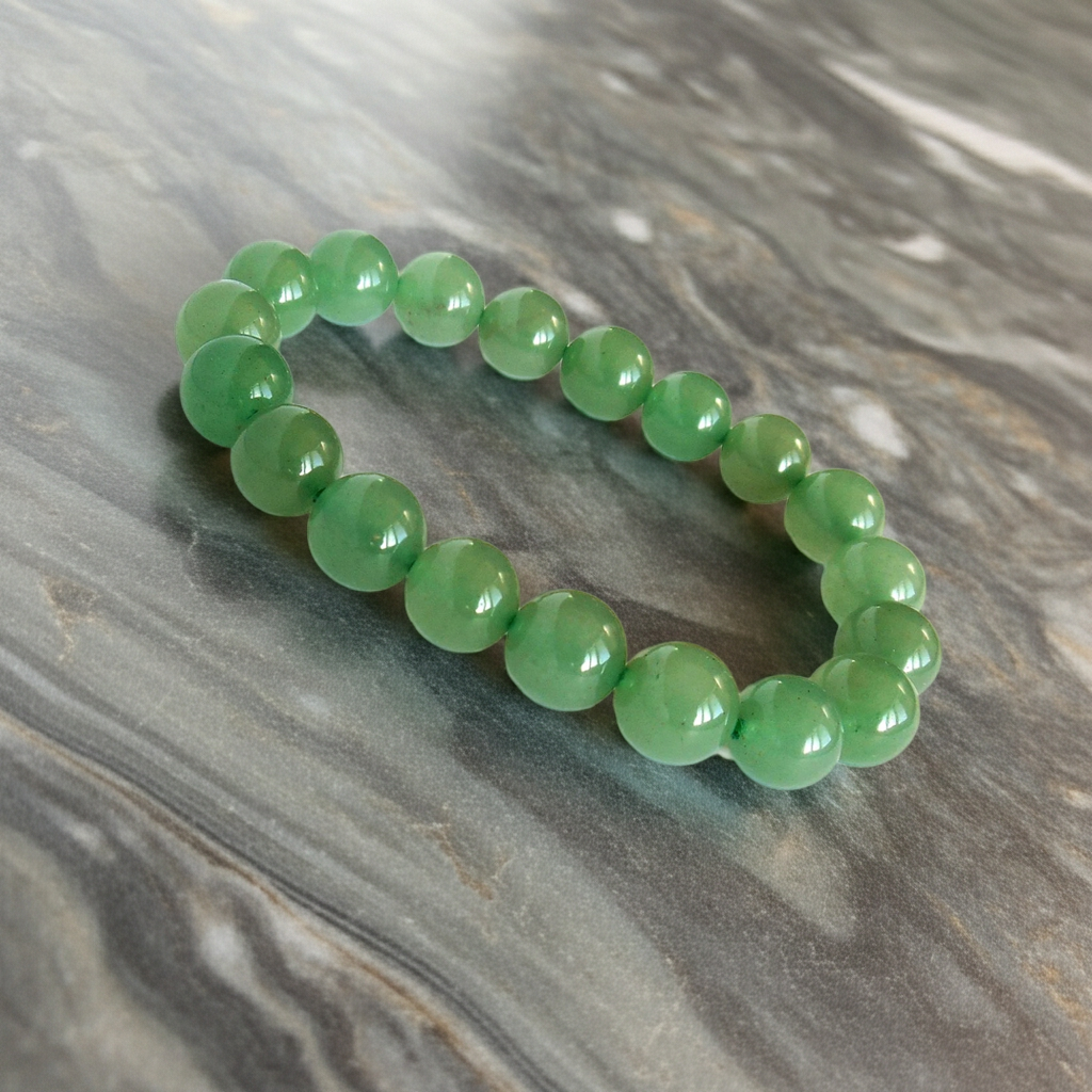 Aventurin Doğal Taş Bileklik - Erkek & Kadın Doğal Takı 8mm