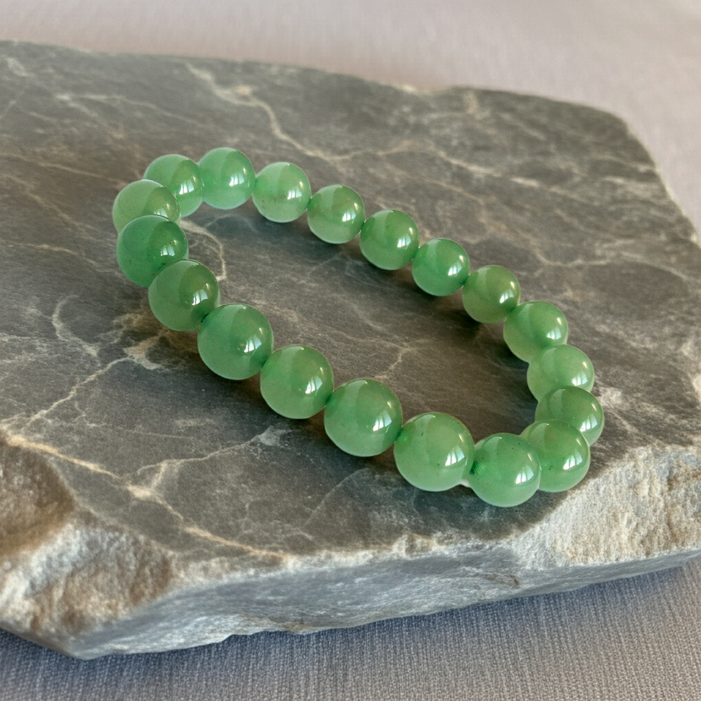 Aventurin Doğal Taş Bileklik - Erkek & Kadın Doğal Takı 8mm