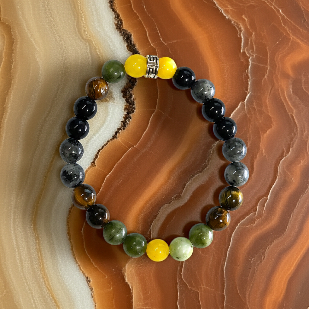 Şans, Başarı, Bereket, Enerji Nazar Bileklik Doğaltaş