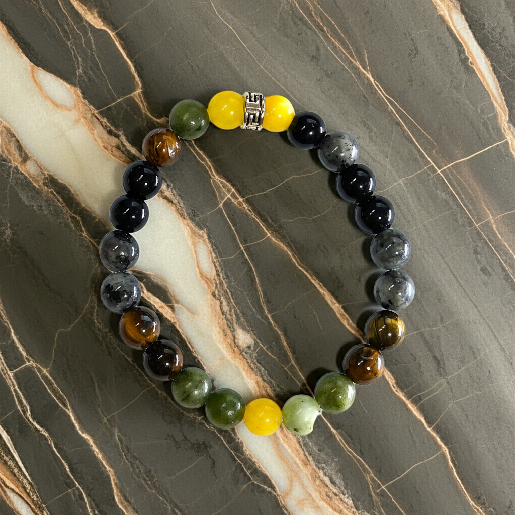 Şans, Başarı, Bereket, Enerji Nazar Bileklik Doğaltaş